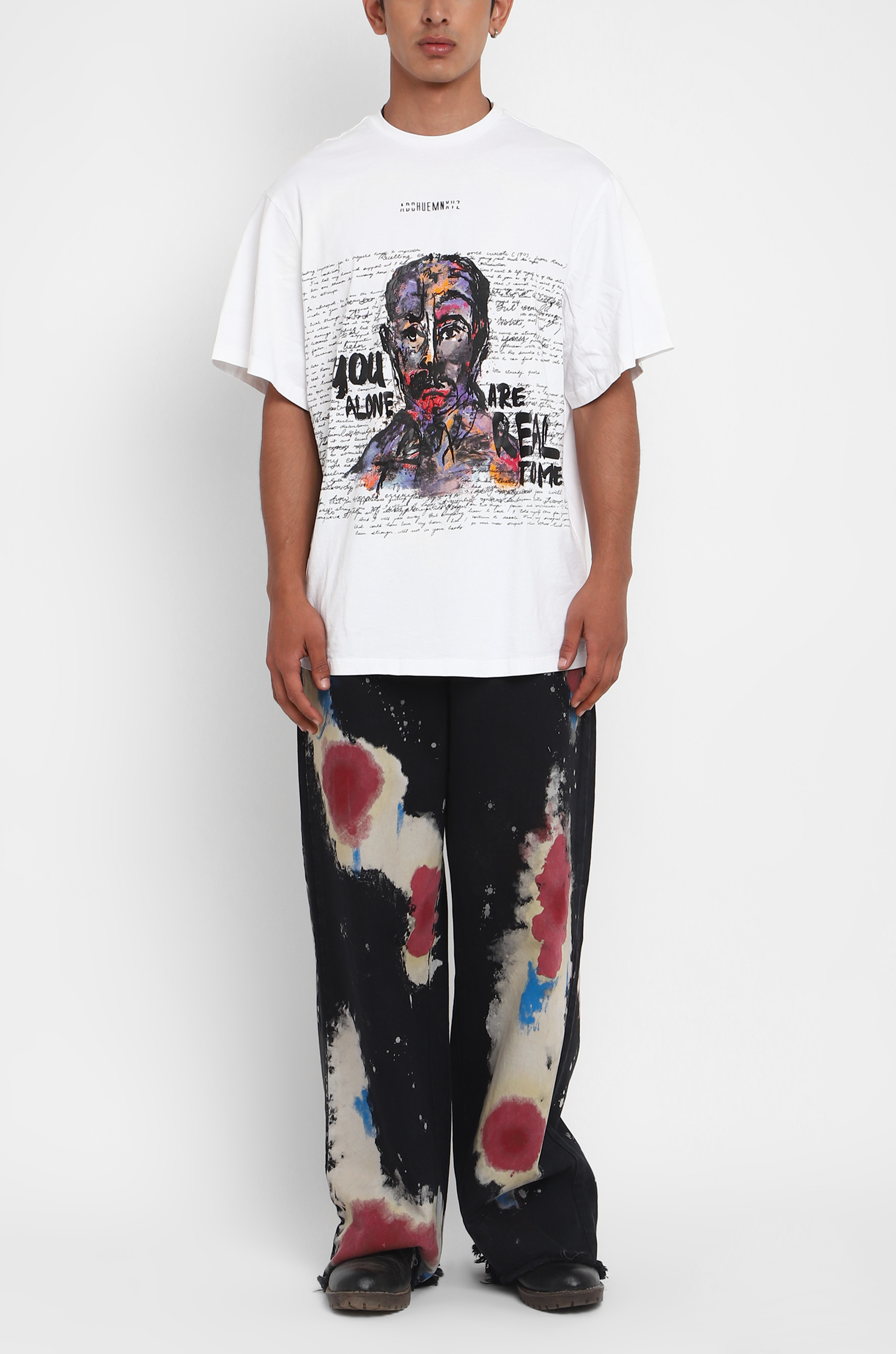 Rilke' Chapter 1 T-shirt (White) | Huemn at Broadway