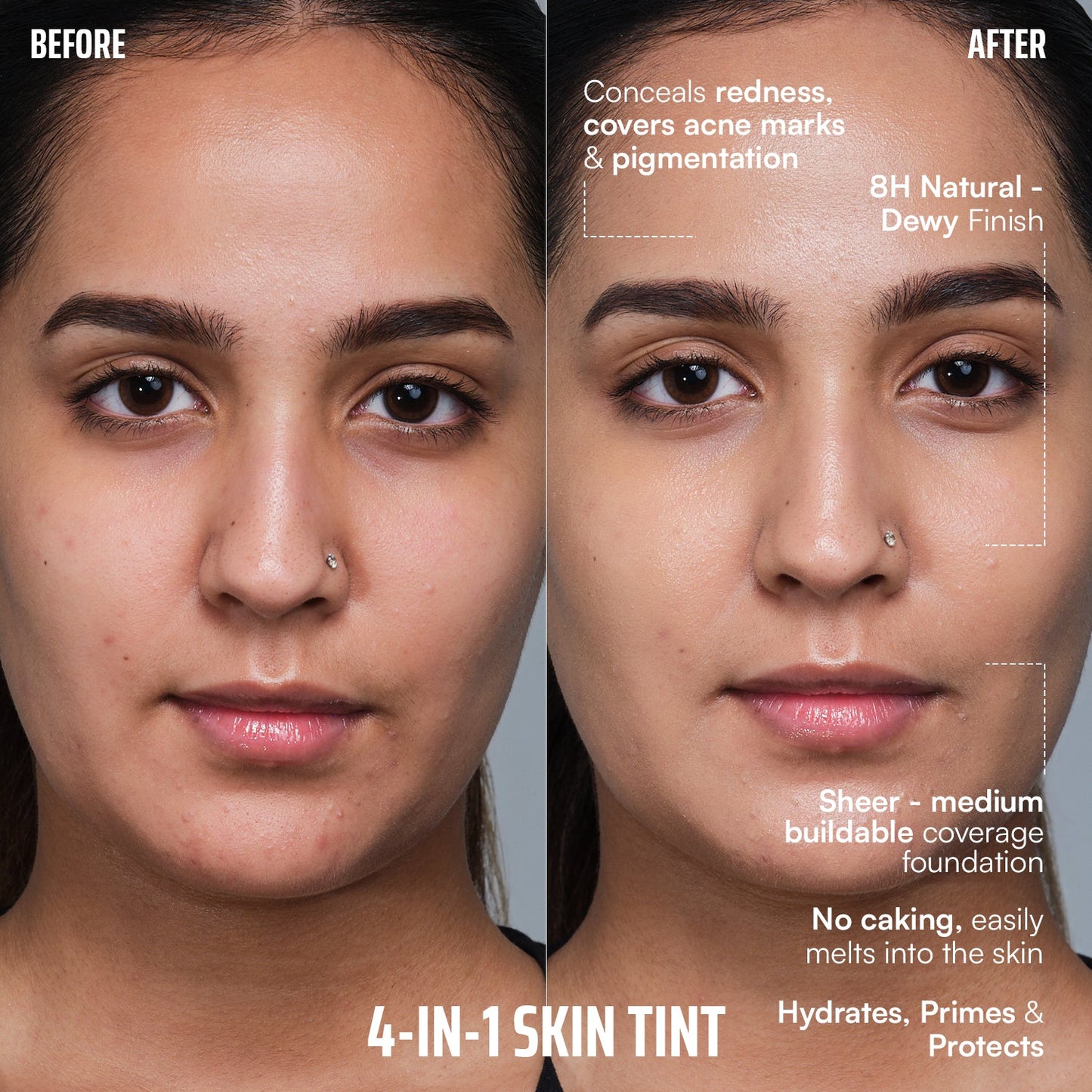 Trial Kit: Face Card 4 in 1 Super Serum Skin Tint