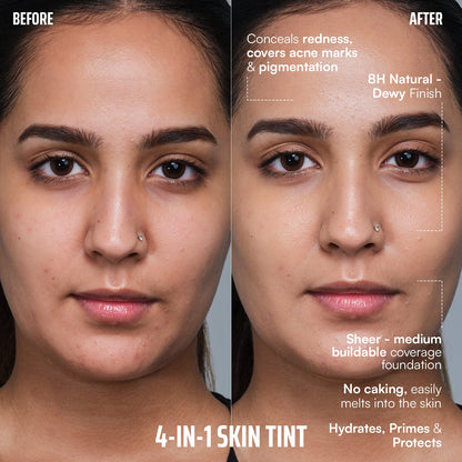 Trial Kit: Face Card 4 in 1 Super Serum Skin Tint