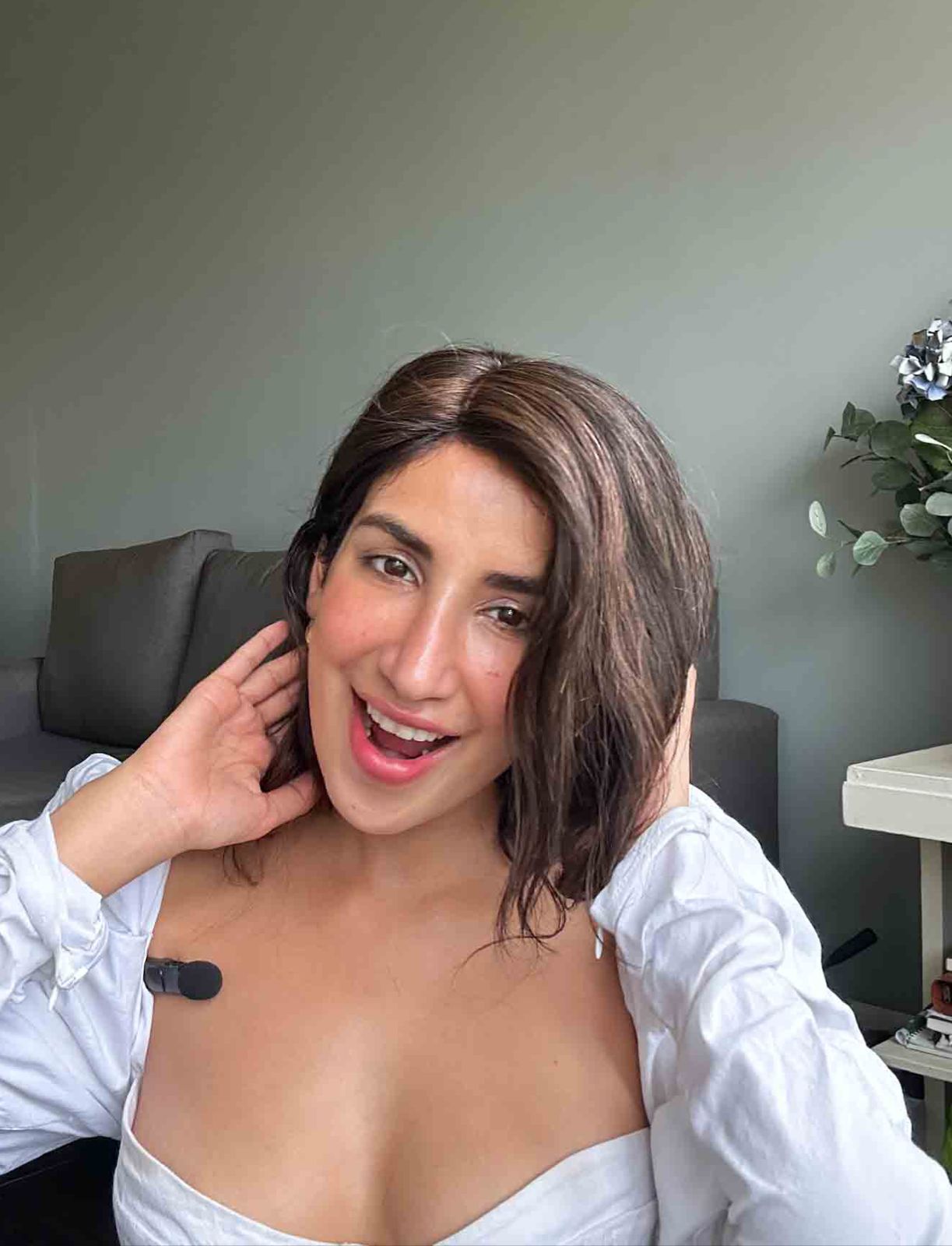 Nish Hair, Subtle Highlight Scalp Line