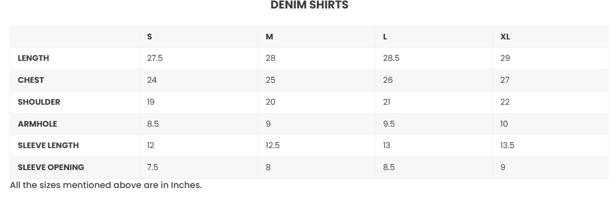 Size Guide