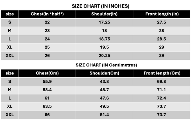 Size Guide
