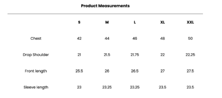 Size Guide