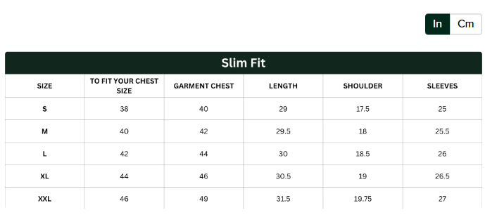 Size Guide
