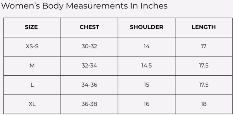 Size Guide