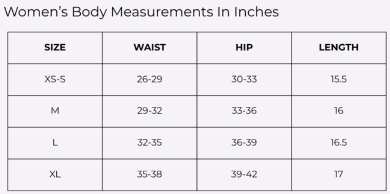 Size Guide