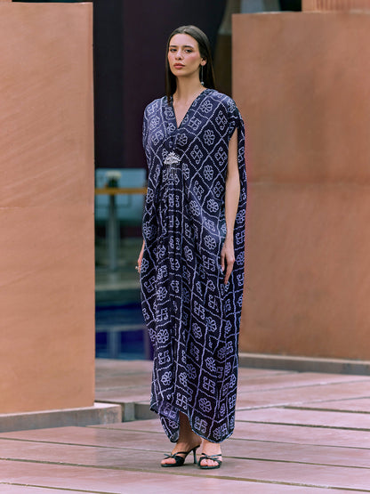 Diva Bandhani Kaftan