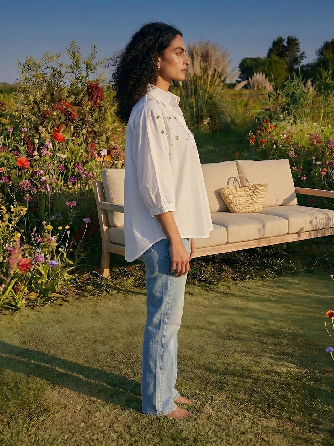 Embroidered Summer Shirt