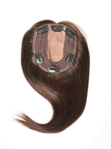 Silk top wefted Short Hair Topper 5.5 x 6 inch Base | Nish Hair at Broadway