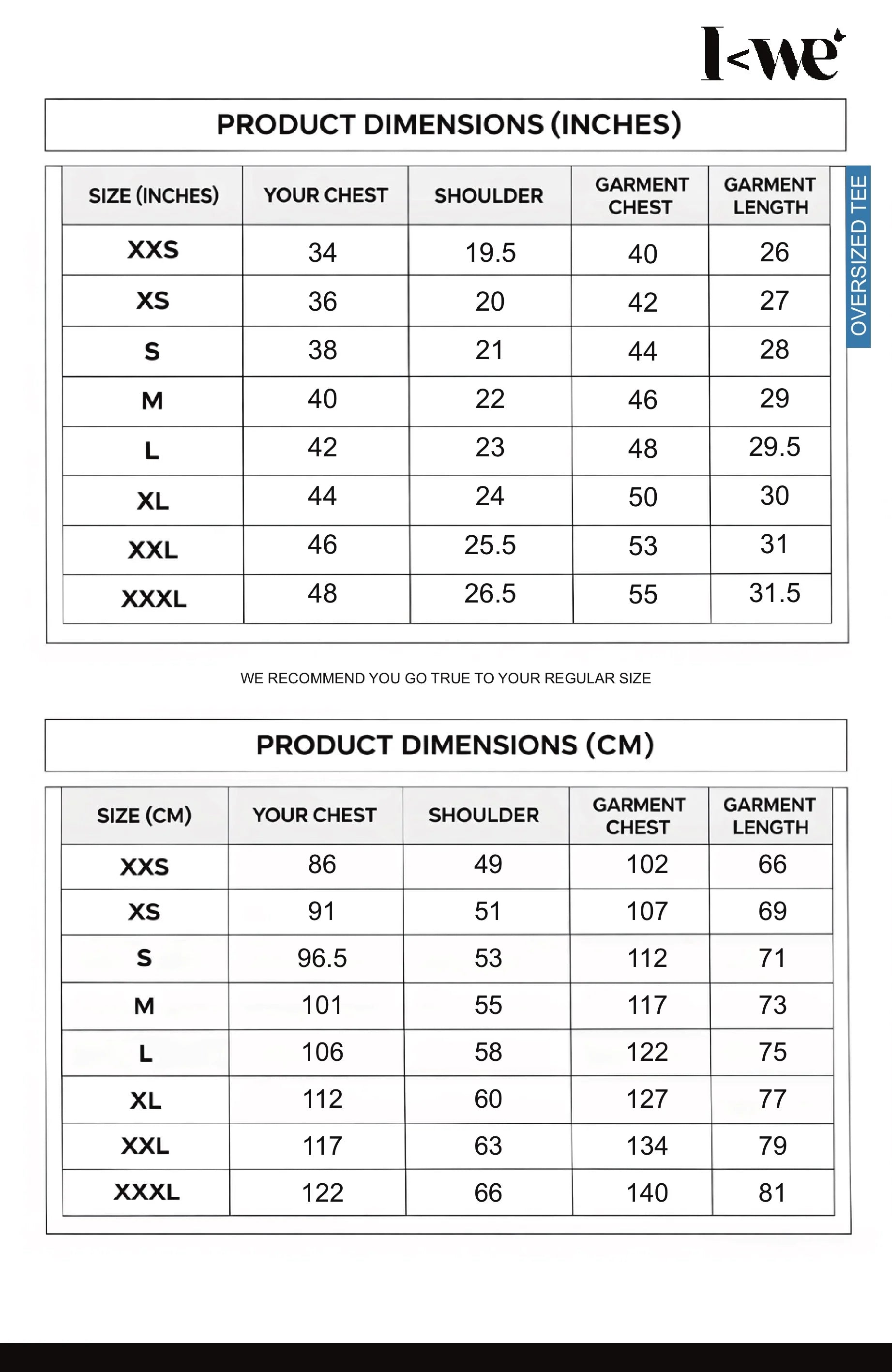 Size Guide