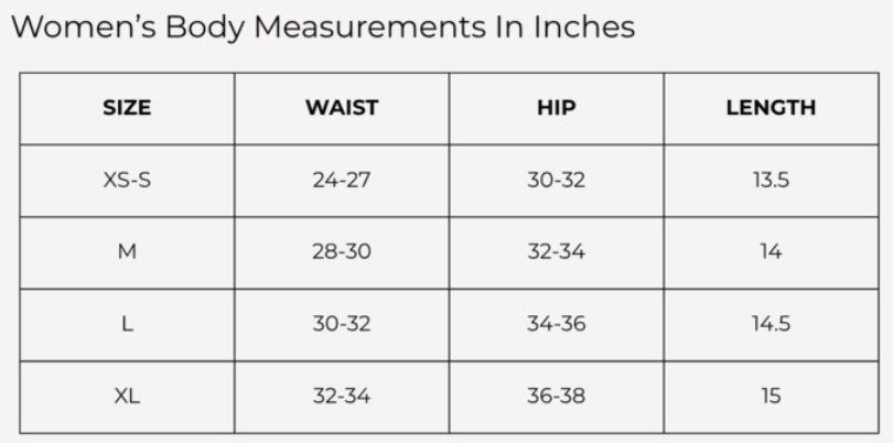 Size Guide