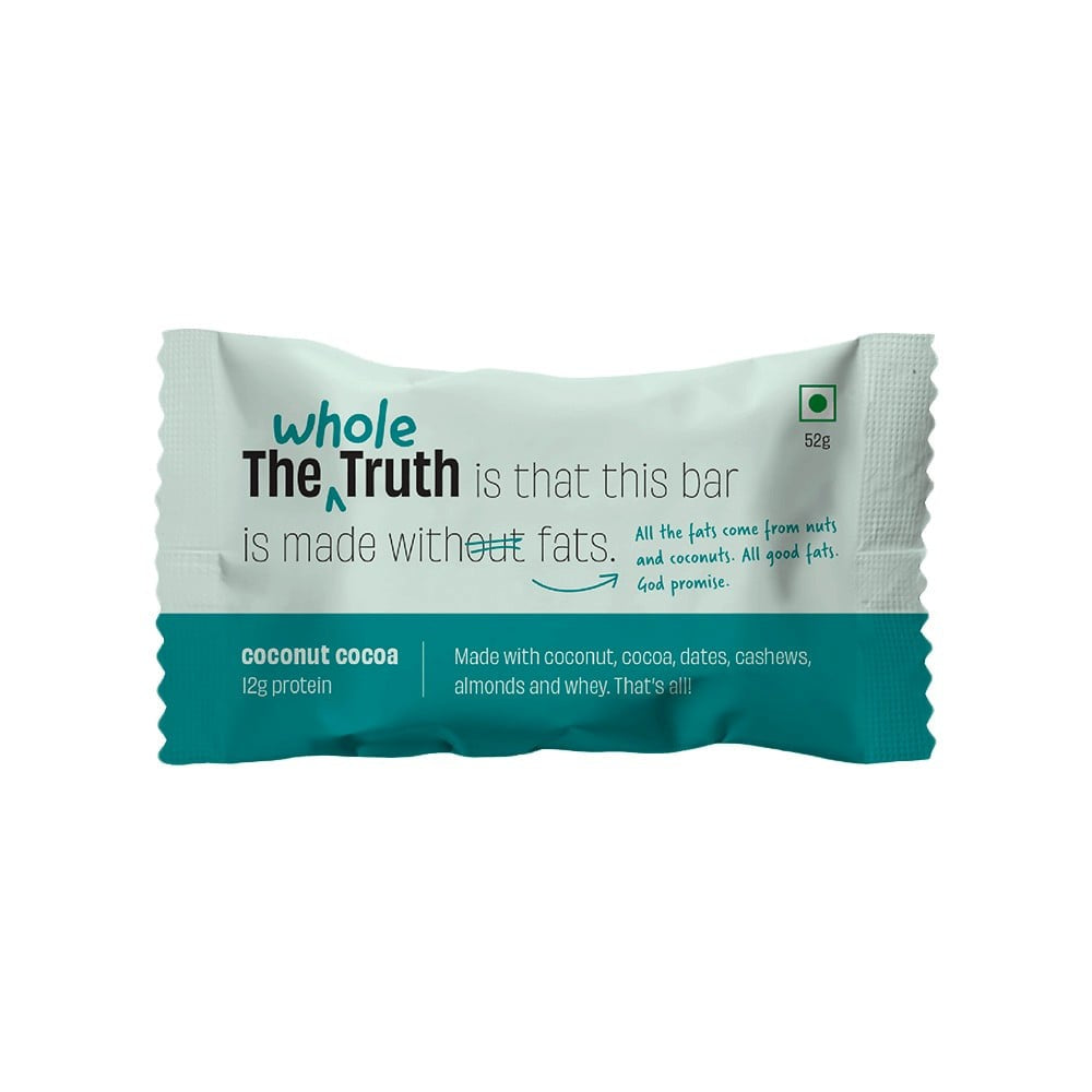 The Whole Truth Coconut Cocoa Protein Bar : 52 g | The Whole Truth Foods at Broadway