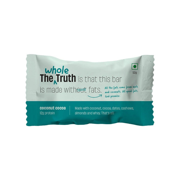 The Whole Truth Coconut Cocoa Protein Bar : 52 g