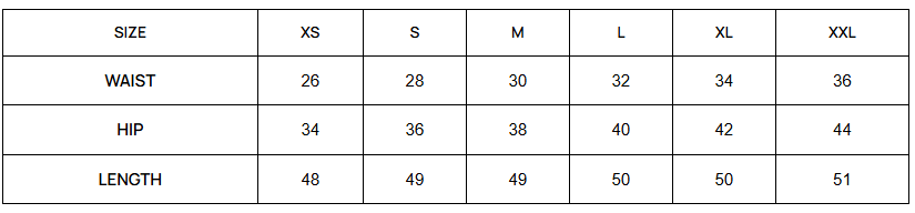 Size Guide