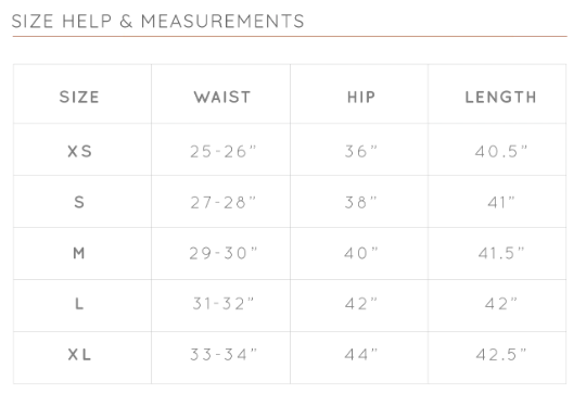 Size Guide