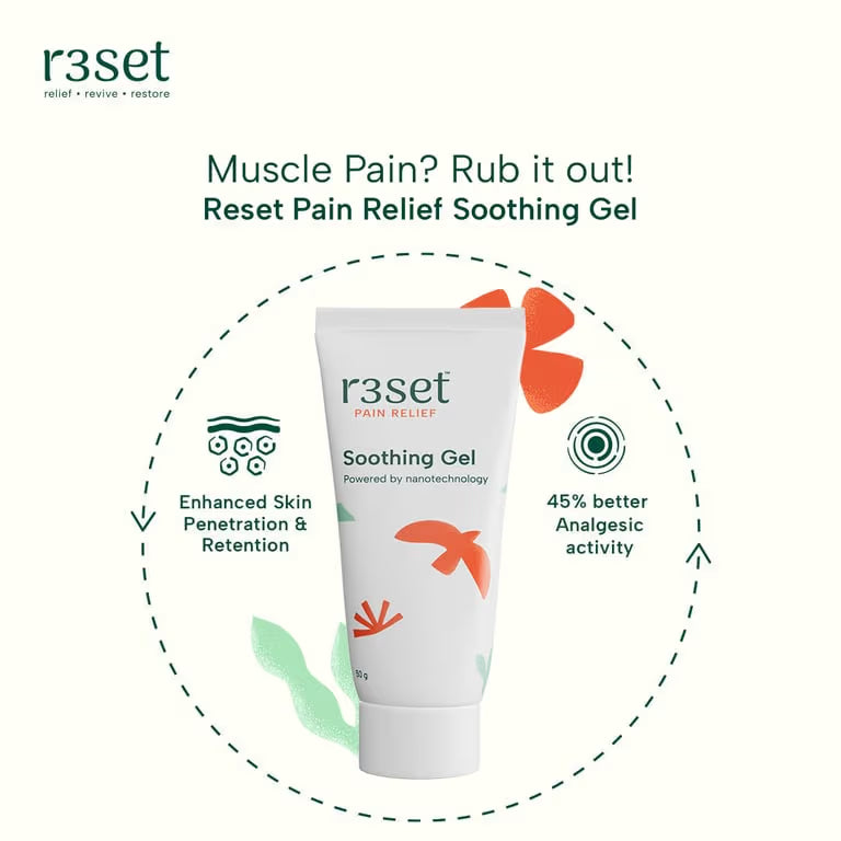 Soothing Gel - Pain Relief | R3set at Broadway