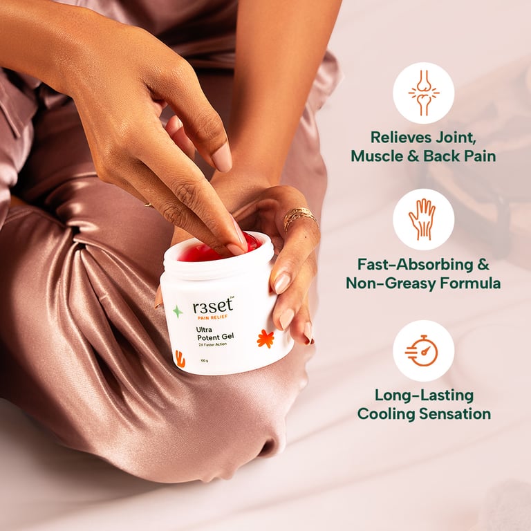 R3SET Ultra Potent Pain Relief Gel | R3set at Broadway