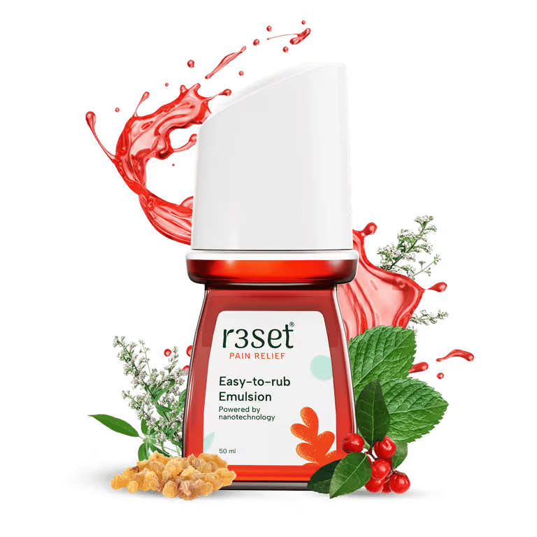 Easy to rub Pain Relief Emulsion | R3set at Broadway