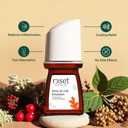 Easy to rub Pain Relief Emulsion | R3set at Broadway