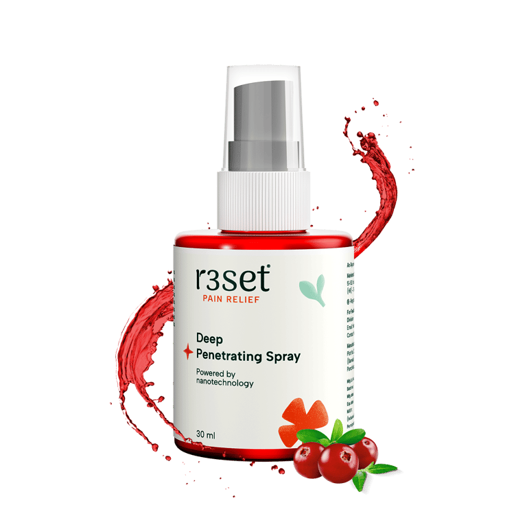 R3SET Deep Penetrating Pain Relief Spray | R3set at Broadway