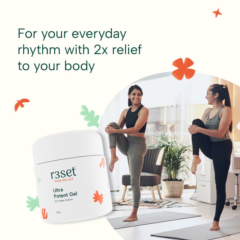 R3SET Ultra Potent Pain Relief Gel | R3set at Broadway