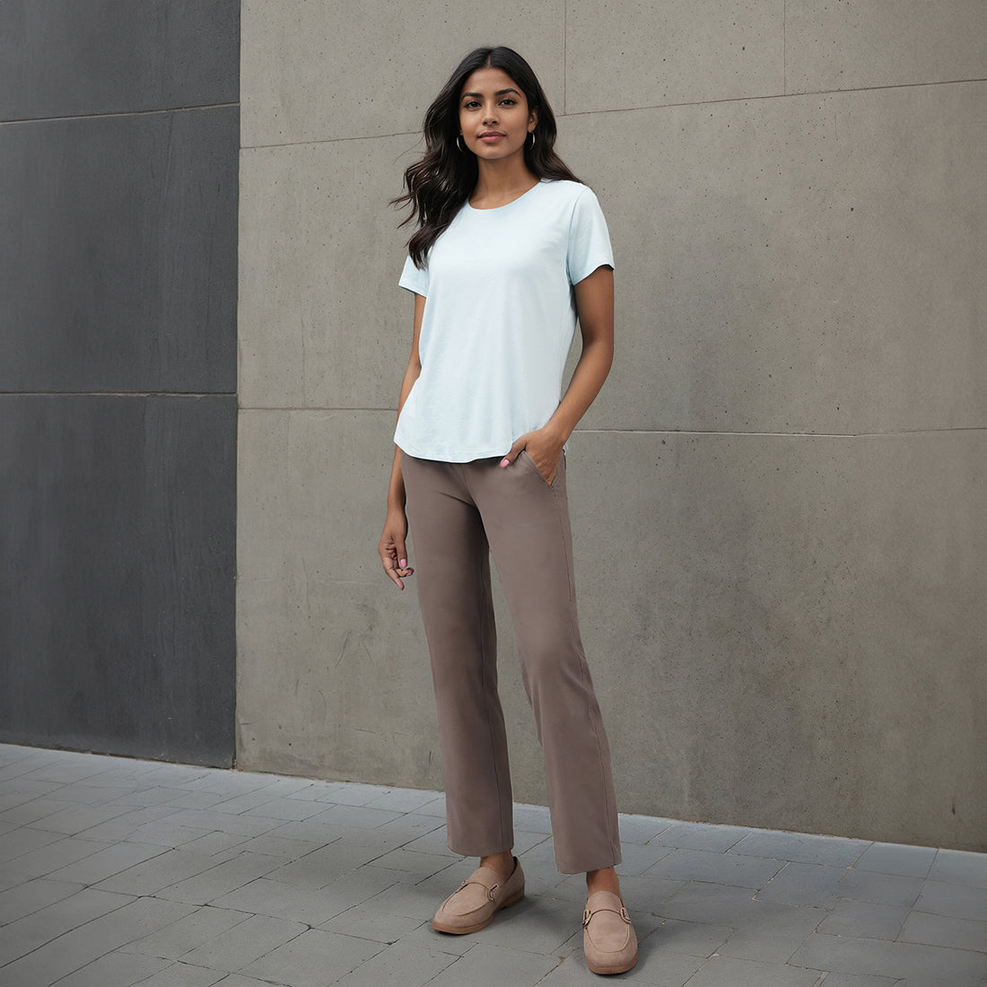 Cotton Pro Curved Hem Tee | BlissClub at Broadway