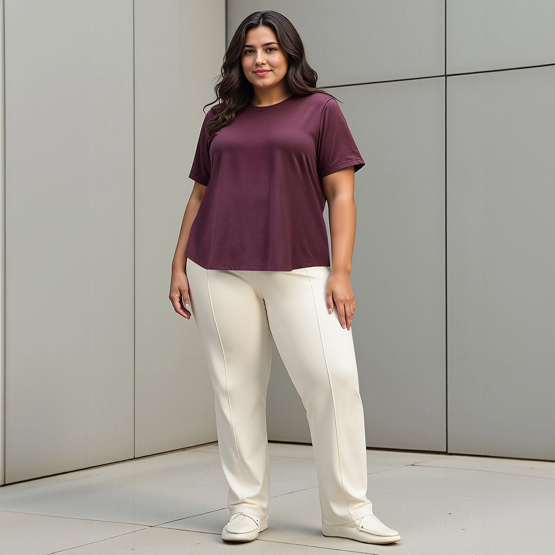 Cotton Pro Curved Hem Tee | BlissClub at Broadway