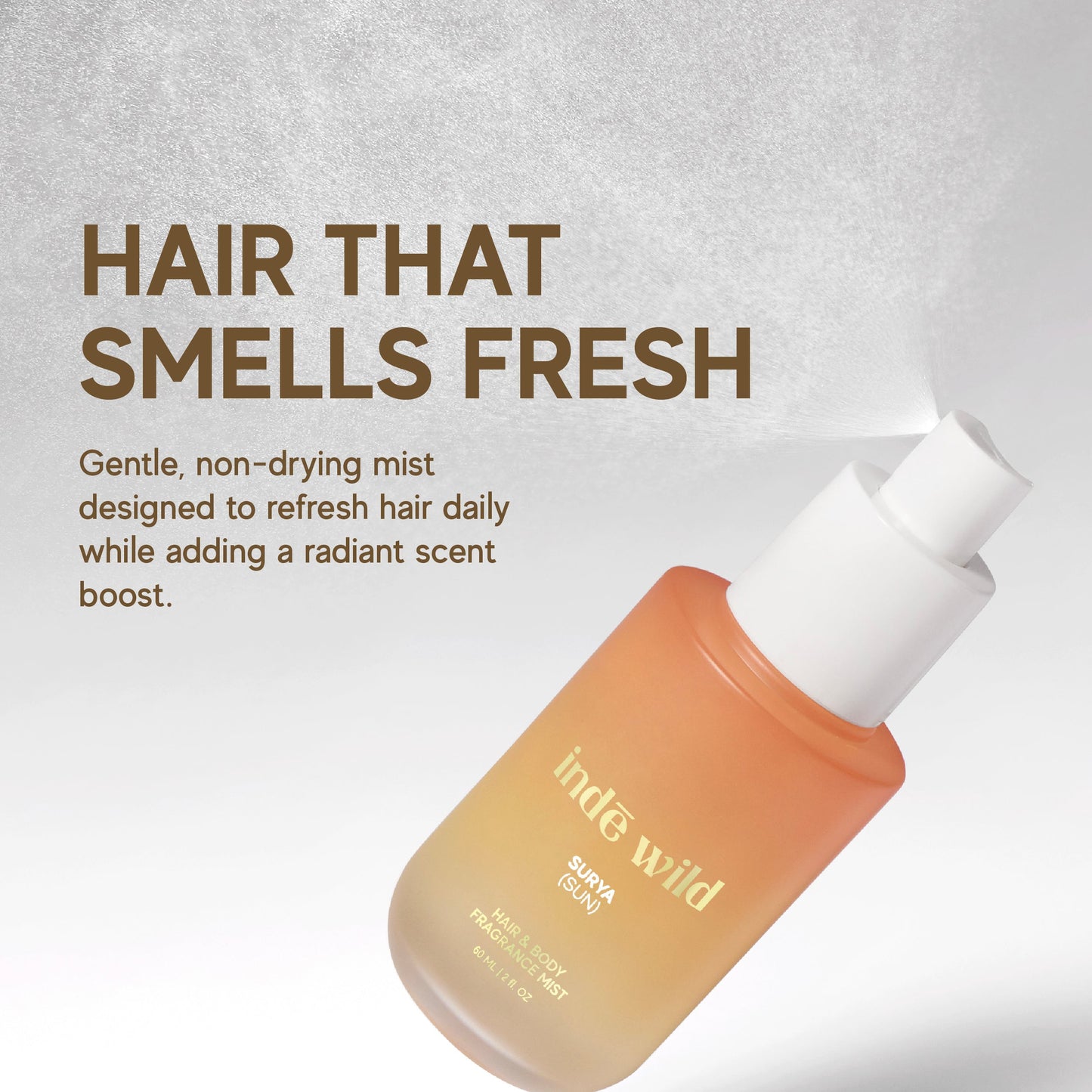 Surya Hair & Body Perfume Mist - 60 ml | indē wild at Broadway