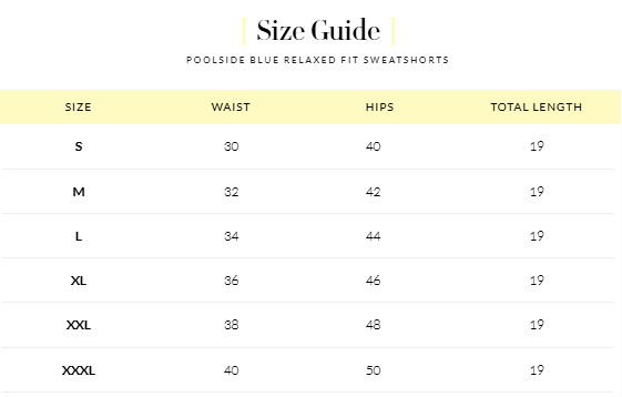 Size Guide