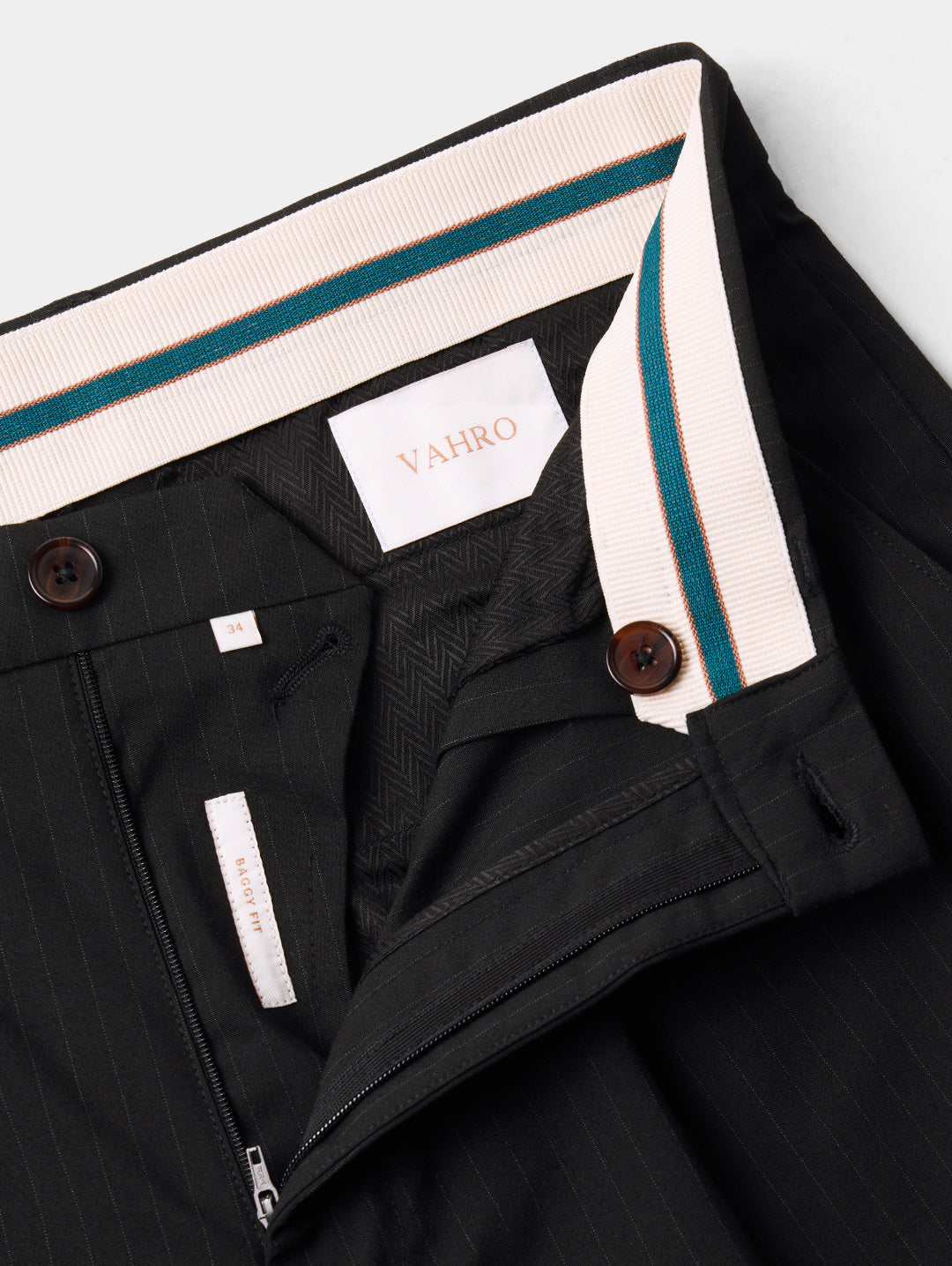 The Relaxed Savile Stripe Runway Pant