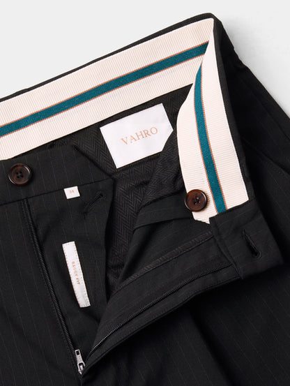 The Relaxed Savile Stripe Runway Pant