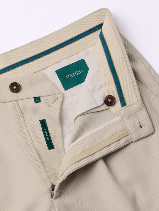 The Relaxed Textured Runway Pant Dolce Sand
