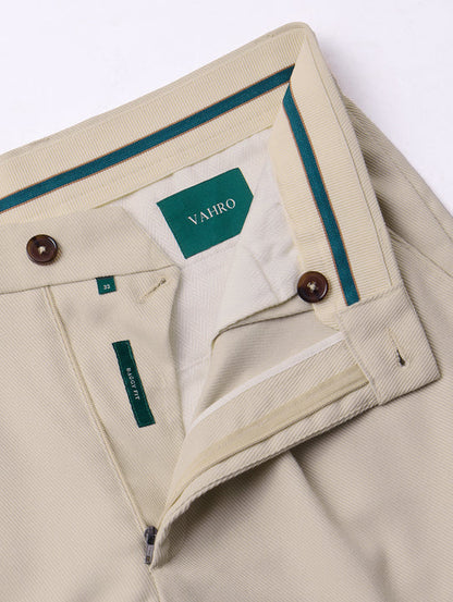 The Relaxed Textured Runway Pant Dolce Sand