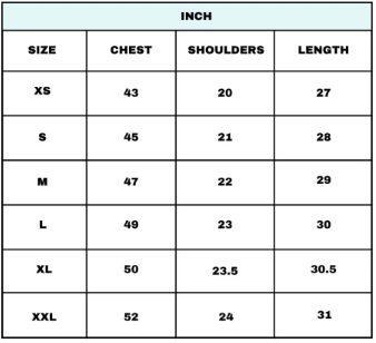 Size Guide