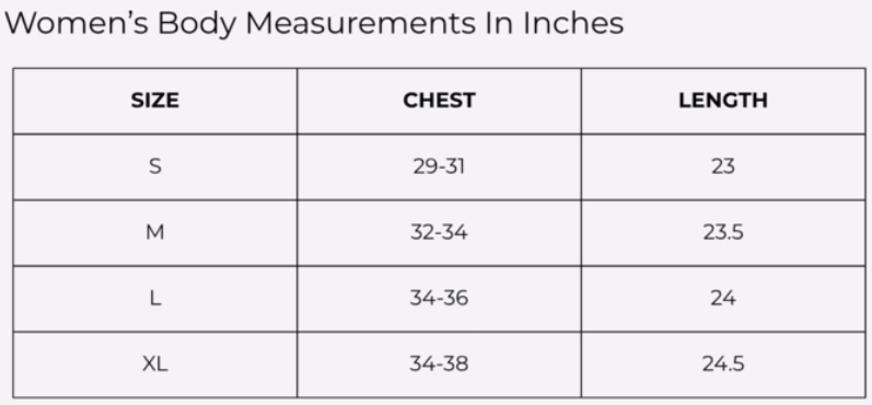 Size Guide