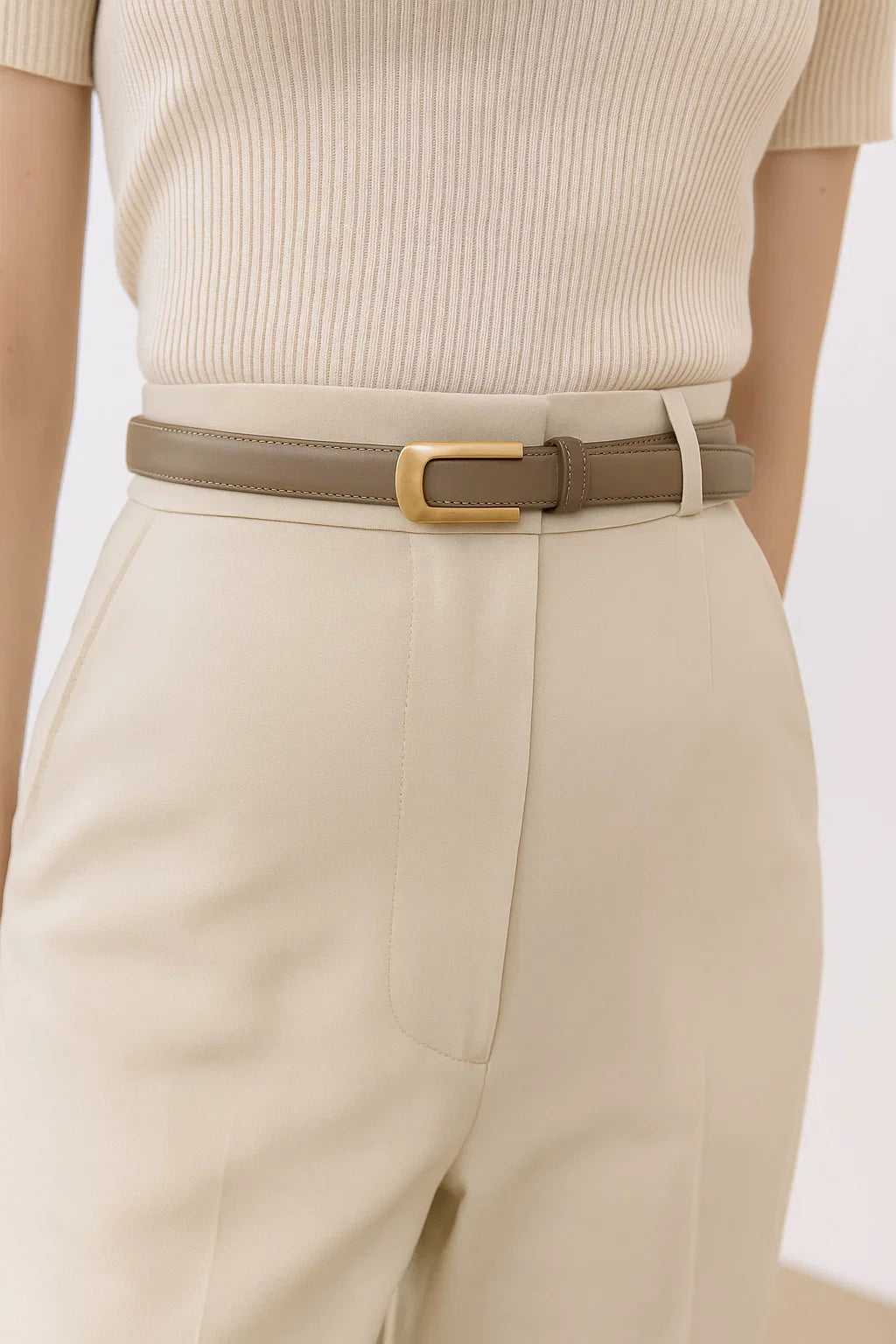 Harper Grey Women Belt | SSN Belts at Broadway