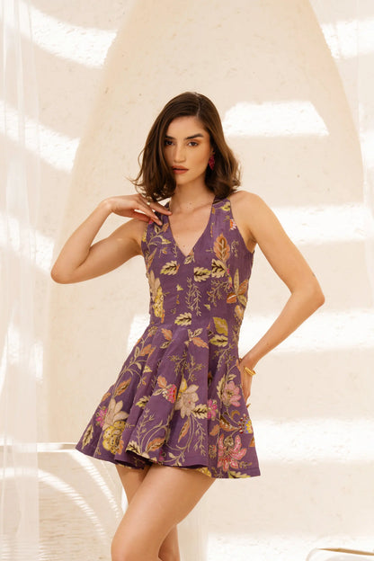TAYLOR Ruffle Mini Dress