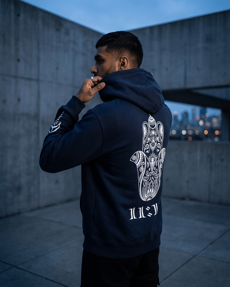 The 11:11 Hoodie - Deep Blue