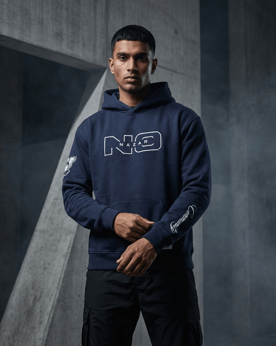 The 11:11 Hoodie - Deep Blue