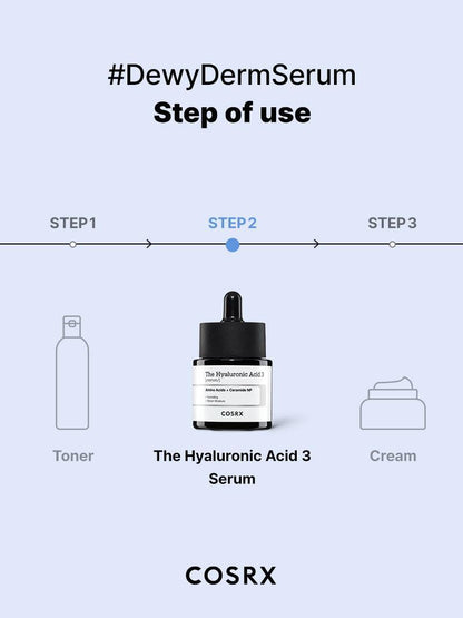 The Hyaluronic Acid 3 Serum | Cosrx at Broadway