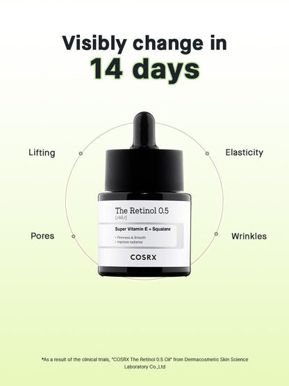 The Retinol 0.5 Oil | Cosrx at Broadway