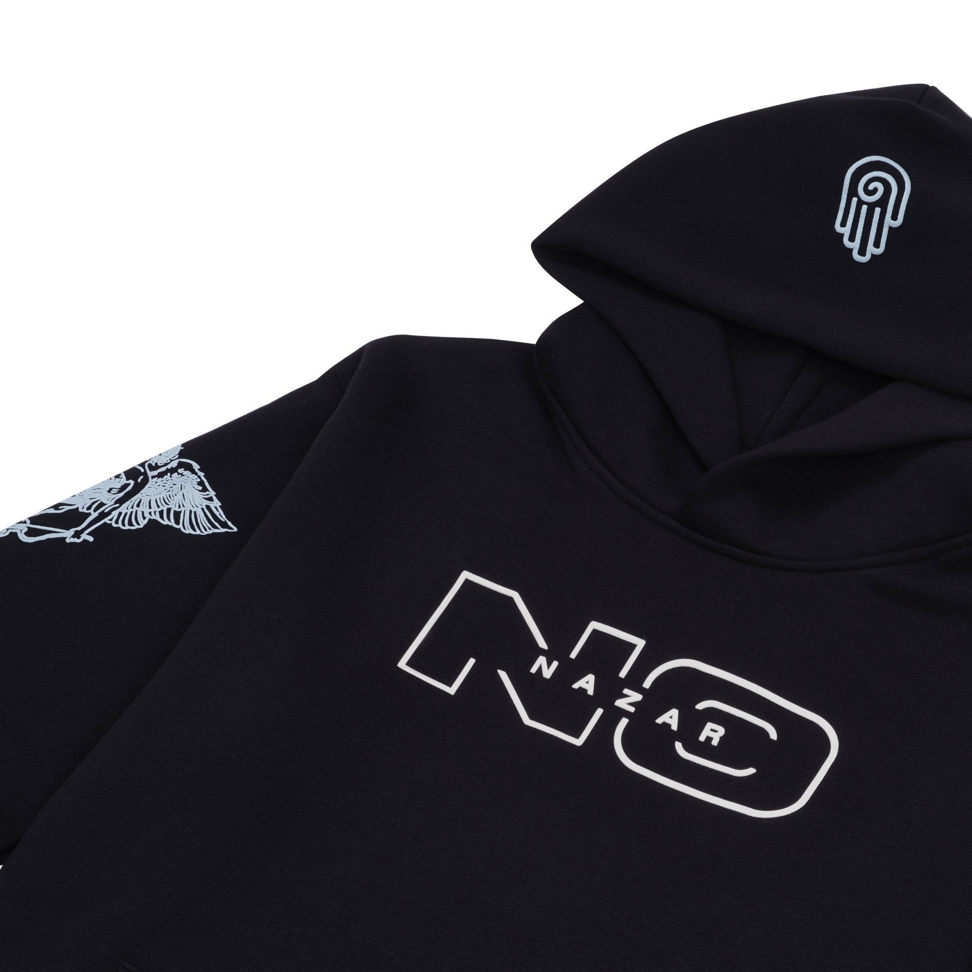 The Twilight Owl Hoodie | Midnight Black | No Nazar at Broadway