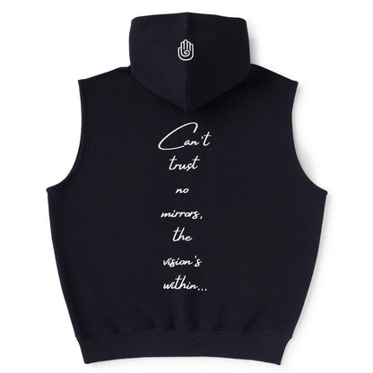 The Vision Hoodie (Sleeveless) | No Nazar at Broadway