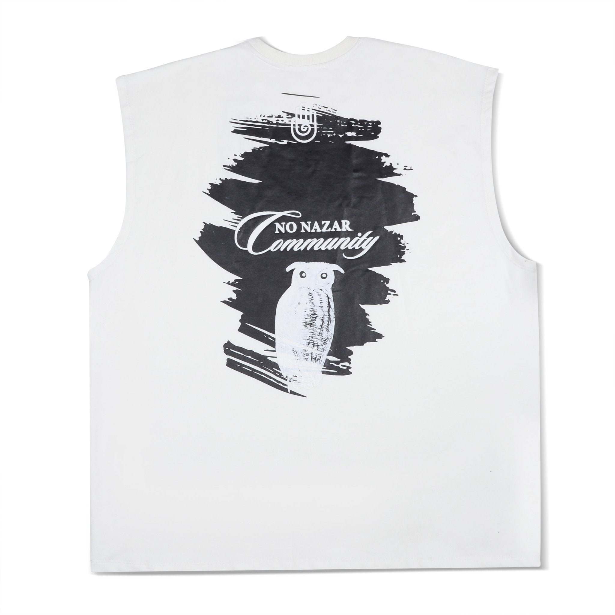 The White Twilight Owl - Tank Top | No Nazar at Broadway