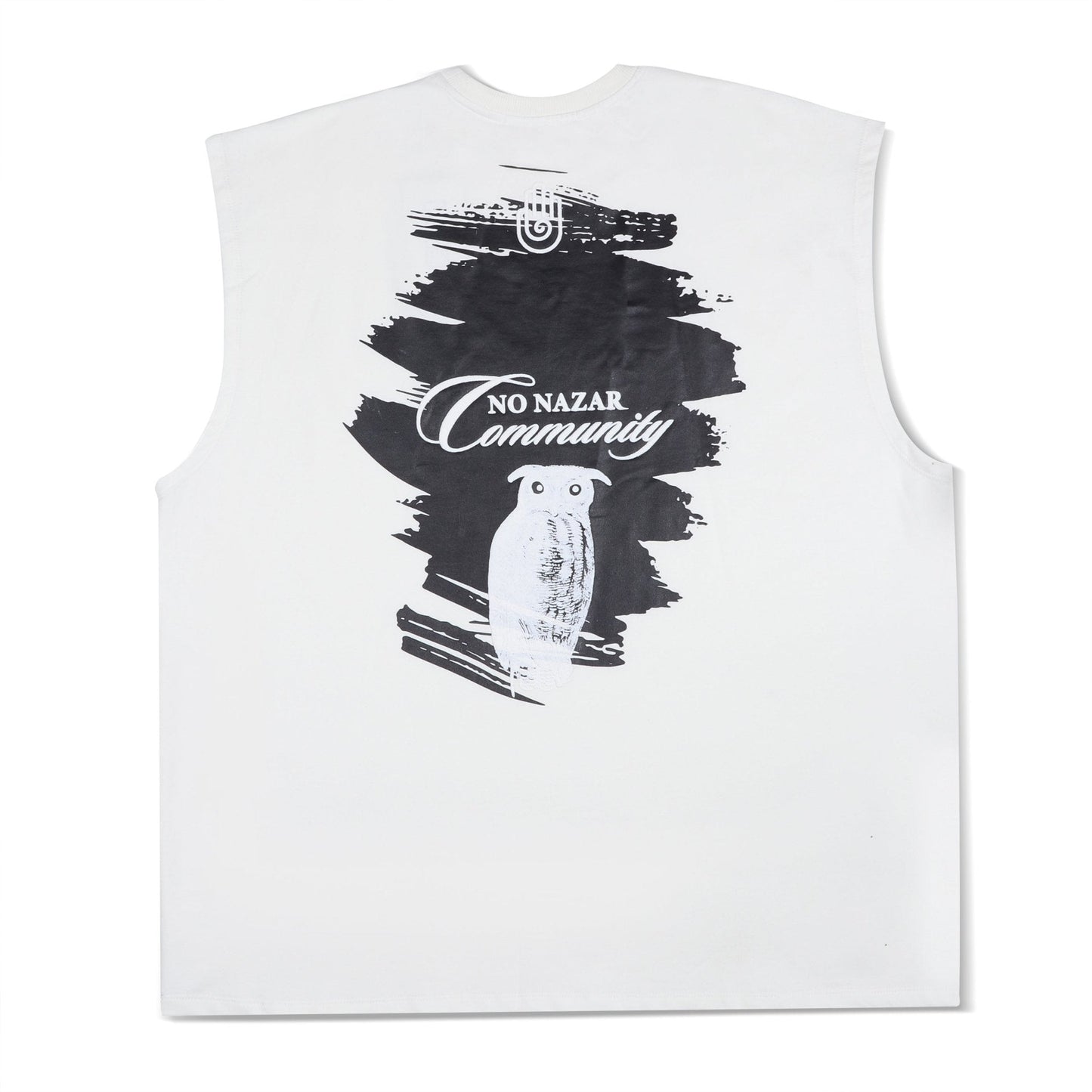 The White Twilight Owl - Tank Top | No Nazar at Broadway