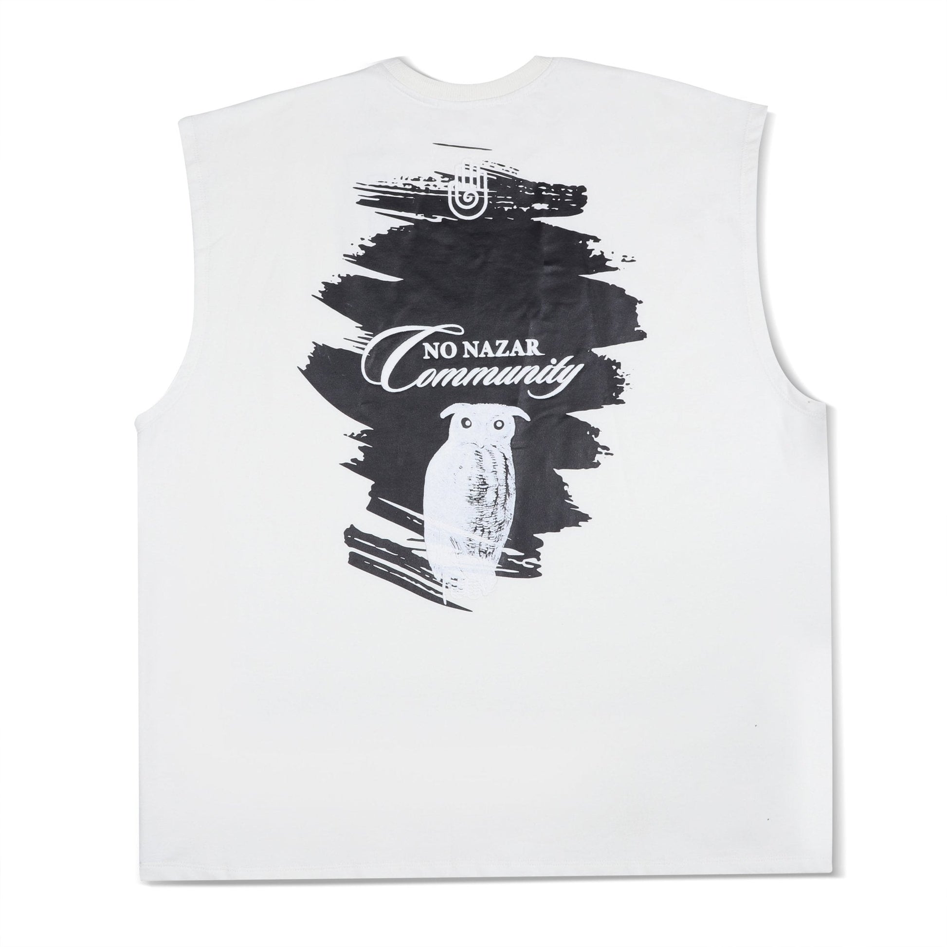The White Twilight Owl - Tank Top | No Nazar at Broadway