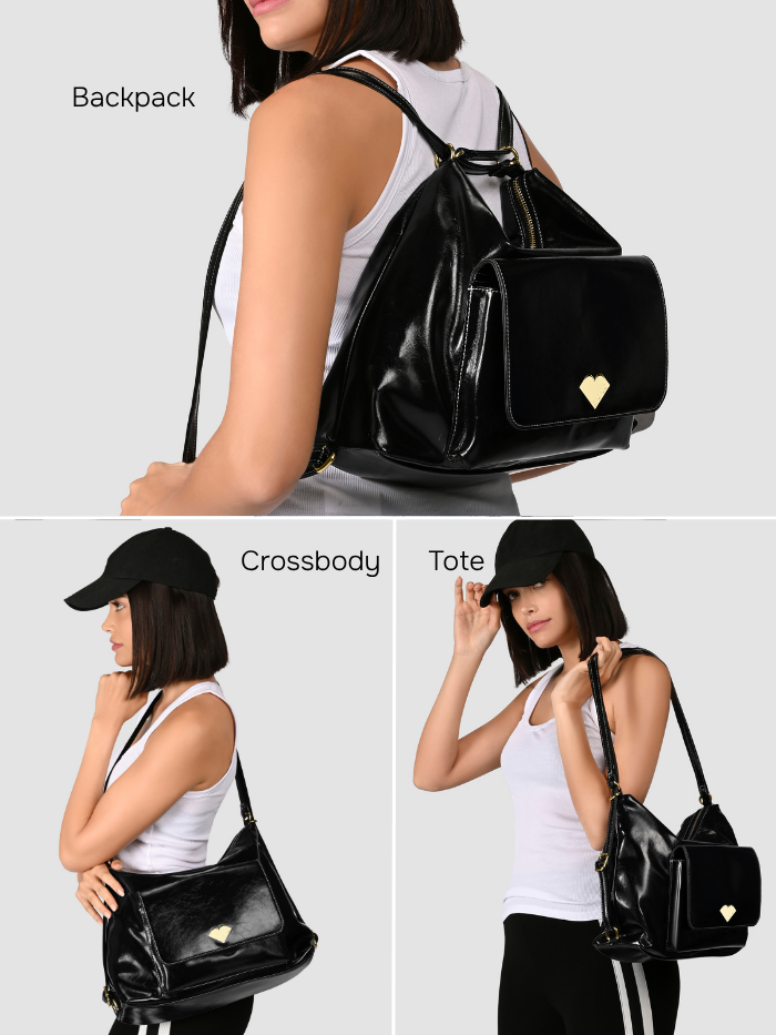 Threesome - 3 in 1 Tote, Backpack & Cross Body