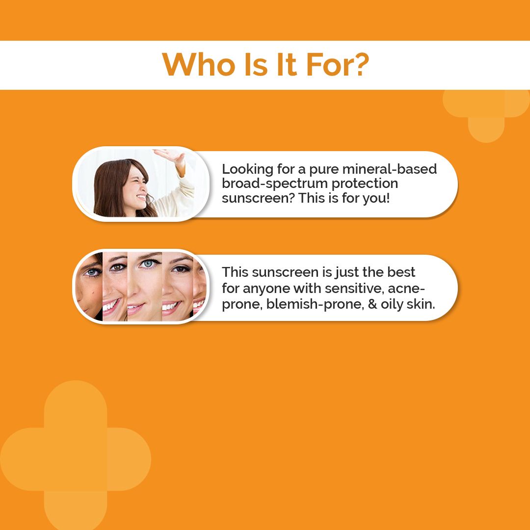 1% Hyaluronic Tinted Sunscreen Gel for Broad Spectrum Protection - 50g