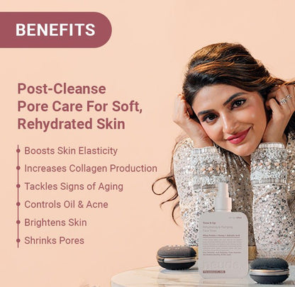 Tone It Up Face Toner for Pore - Corrected, Plump Skin - Neude Skin