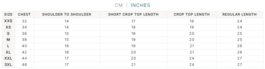 Size Guide